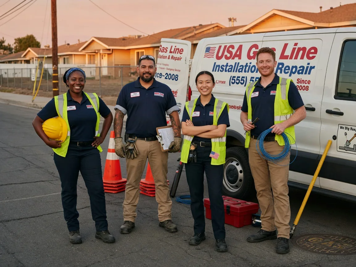 Gas Line Installation company in Hillsboro, KS